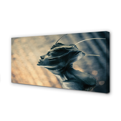 Canvas print The shape of the head