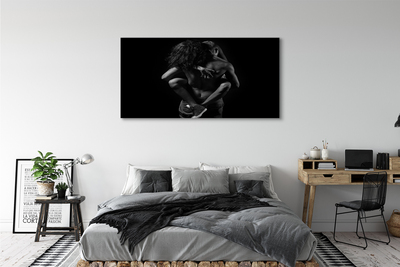 Canvas print Man and woman