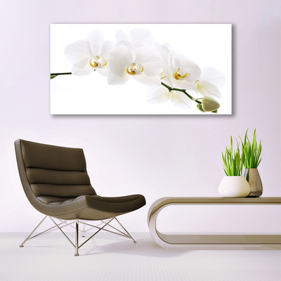 Canvas print Flowers floral white