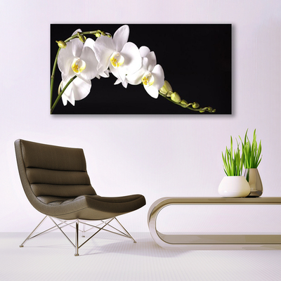 Canvas print Flowers floral white