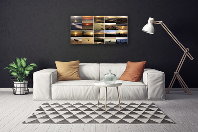 Canvas print Sea landscape multi