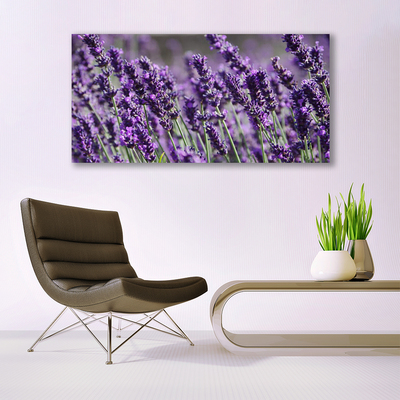 Canvas print Flowers floral purple