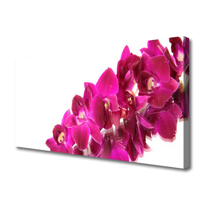 Canvas print Flowers floral red