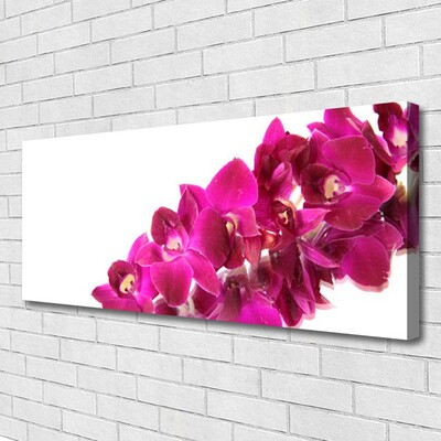 Canvas print Flowers floral red