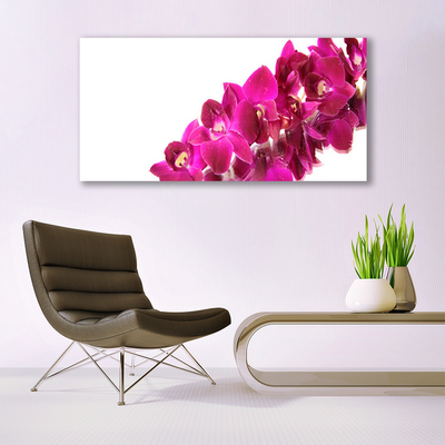 Canvas print Flowers floral red