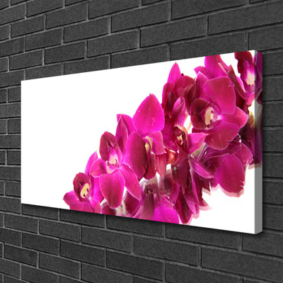 Canvas print Flowers floral red