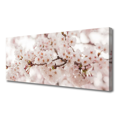 Canvas print Flowers floral white