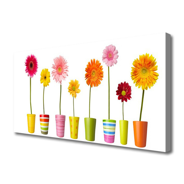 Canvas print Flowers floral multi