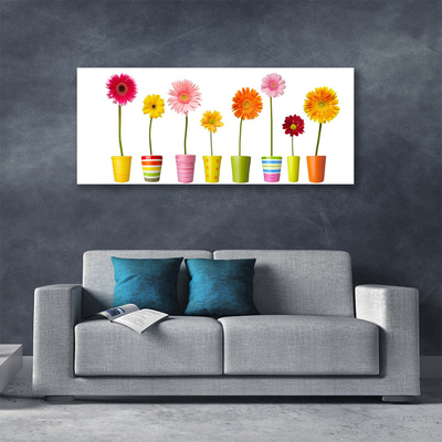 Canvas print Flowers floral multi