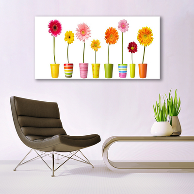 Canvas print Flowers floral multi