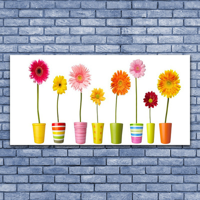 Canvas print Flowers floral multi