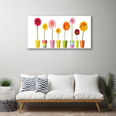 Canvas print Flowers floral multi