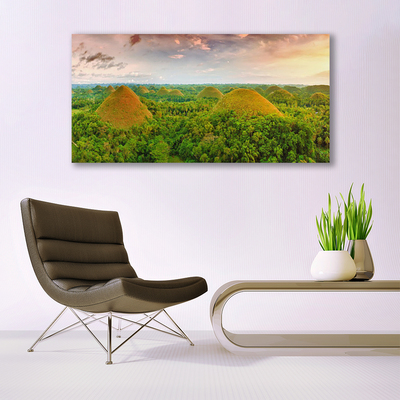 Canvas print Forest nature green