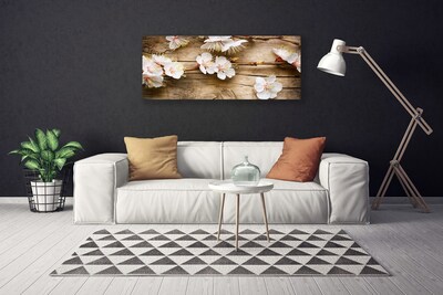 Canvas print Flowers floral white