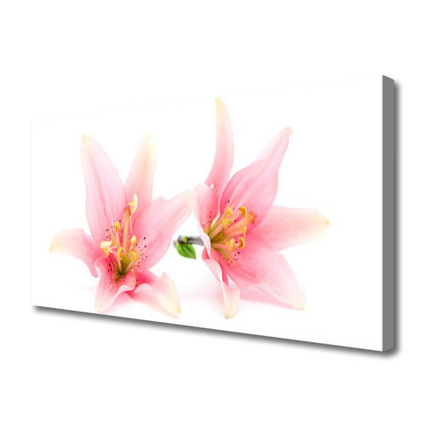 Canvas print Flowers floral pink