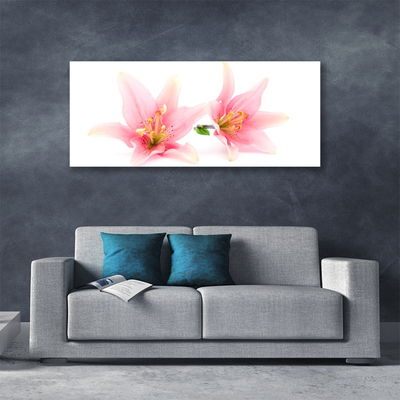 Canvas print Flowers floral pink