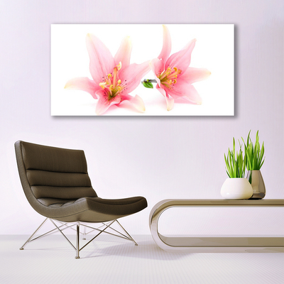 Canvas print Flowers floral pink