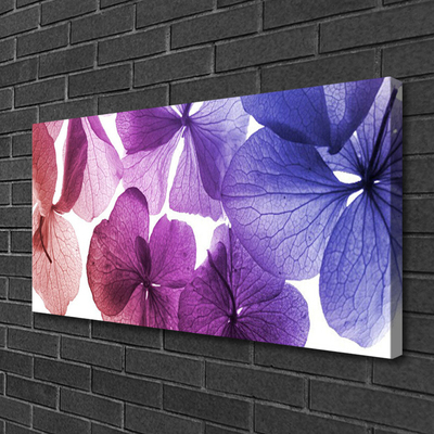 Canvas print Flowers floral pink purple