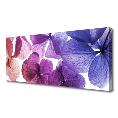 Canvas print Flowers floral pink purple