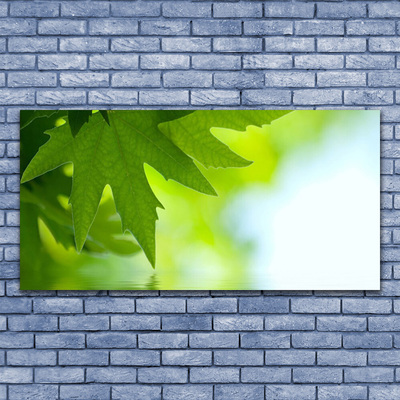 Canvas print Leaves nature green