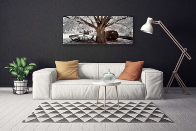 Canvas print Tree nature brown
