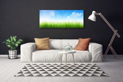 Canvas print Grass nature green