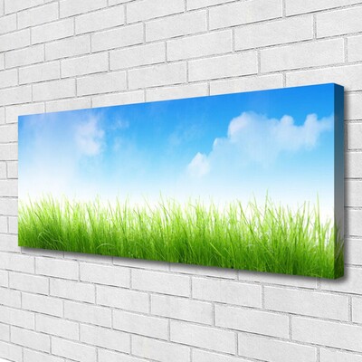 Canvas print Grass nature green