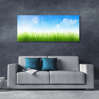 Canvas print Grass nature green