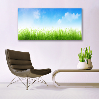 Canvas print Grass nature green