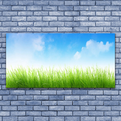 Canvas print Grass nature green