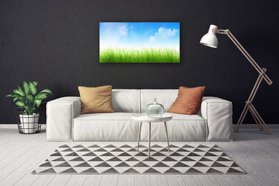 Canvas print Grass nature green