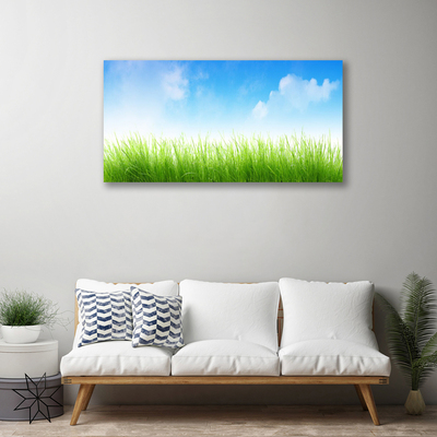 Canvas print Grass nature green