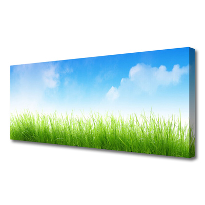 Canvas print Grass nature green