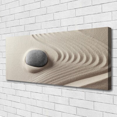 Canvas print Sandstones art brown grey