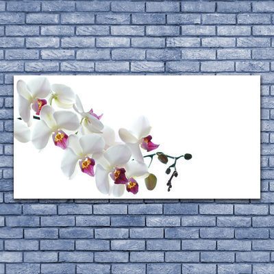 Canvas print Flowers floral white