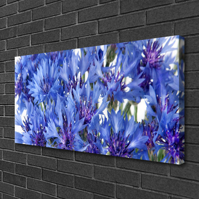 Canvas Wall art Flowers floral purple