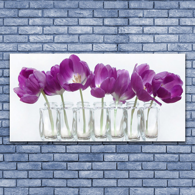 Canvas Wall art Flowers floral pink