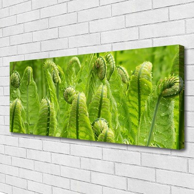 Canvas Wall art Plants floral green