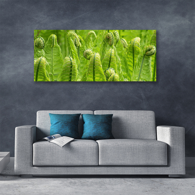 Canvas Wall art Plants floral green