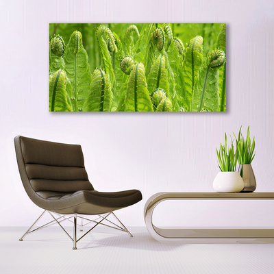 Canvas Wall art Plants floral green