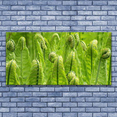 Canvas Wall art Plants floral green