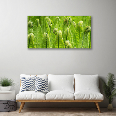 Canvas Wall art Plants floral green