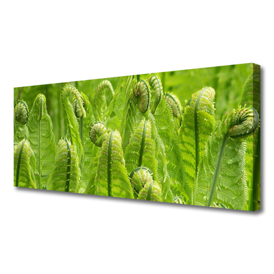 Canvas Wall art Plants floral green