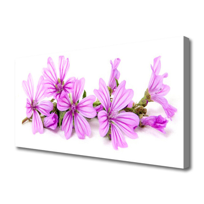 Canvas Wall art Flowers floral pink