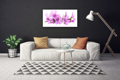 Canvas Wall art Flowers floral pink