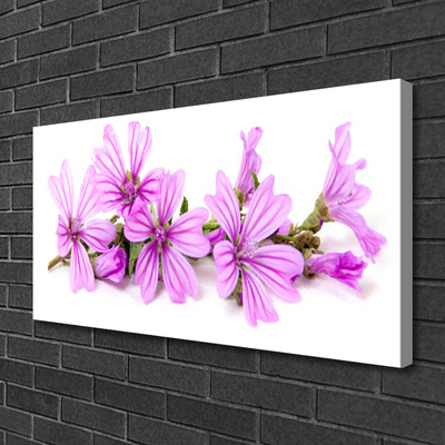 Canvas Wall art Flowers floral pink