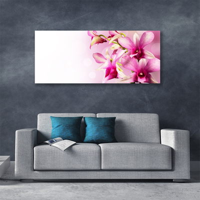 Canvas Wall art Flowers floral pink