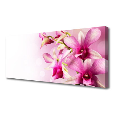 Canvas Wall art Flowers floral pink