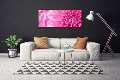 Canvas Wall art Flowers floral pink