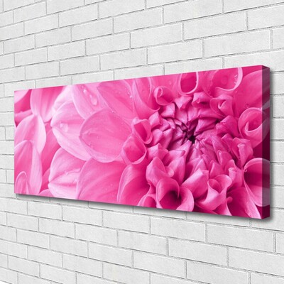 Canvas Wall art Flowers floral pink